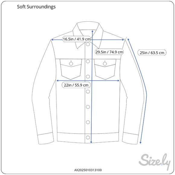 Soft Surroundings Women's Multicolor Distressed Zip-Up Jacket Pockets Large Cott - Picture 8 of 8